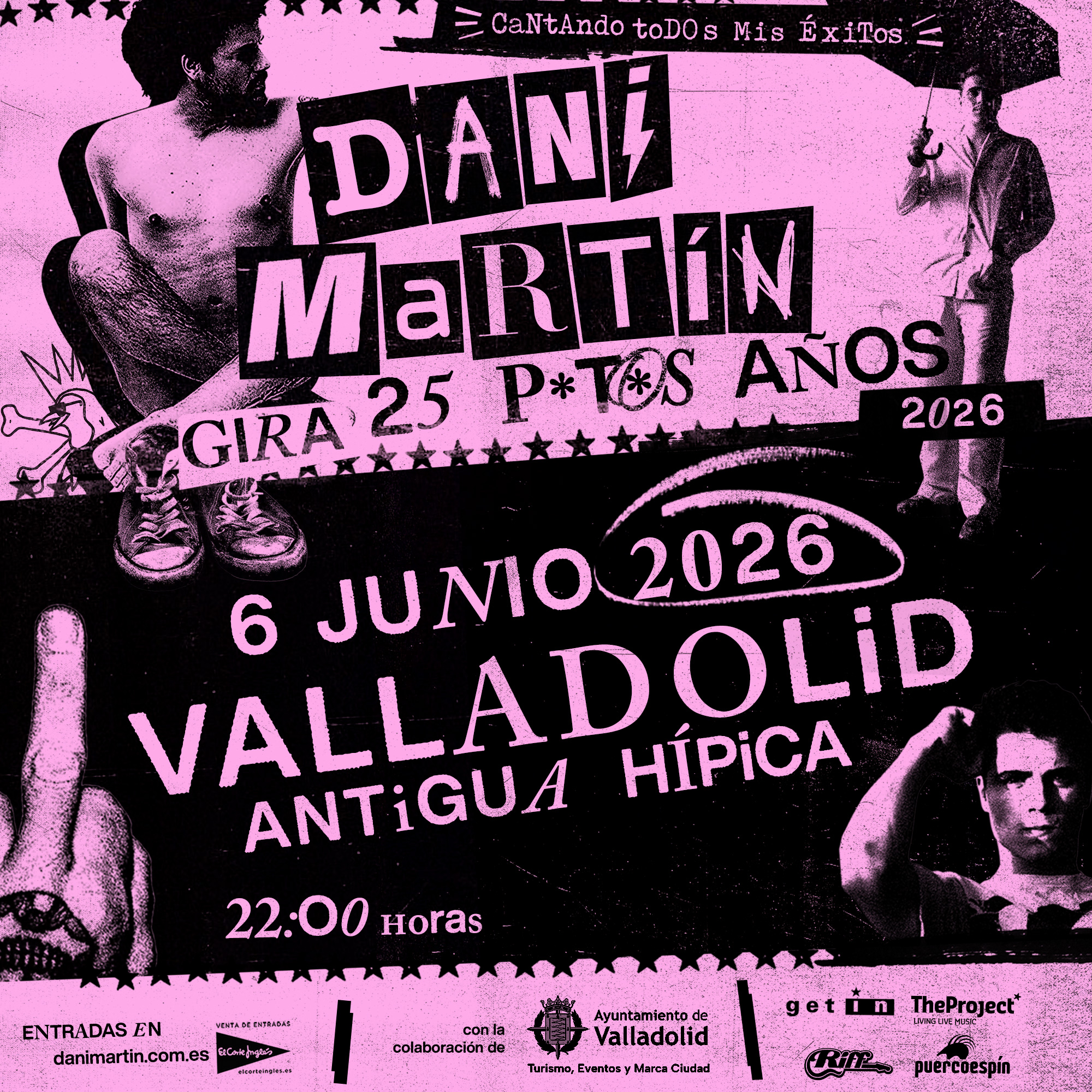 No hay imagen disponible de Inicio venta de entradas: Dani Martín - Gira 25 P*t*s Años