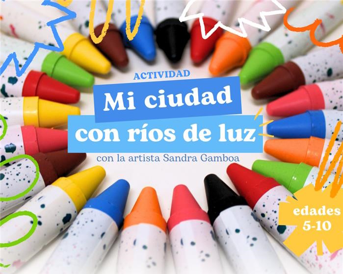 No hay imagen disponible de Taller creativo Ríos de Luz 2024